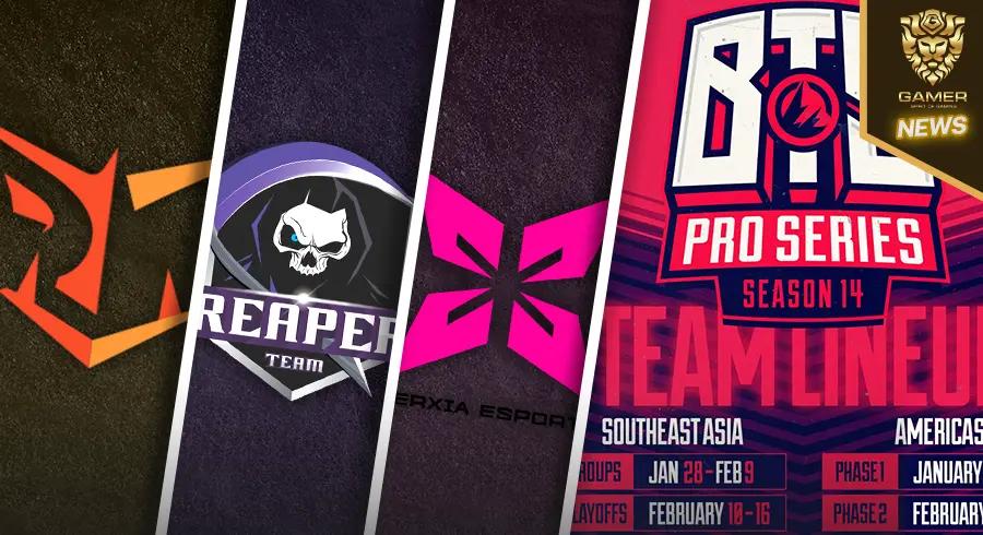 ทีมไทยมาถึง 3! UDV ควง Hashtag.Reaper พร้อม Xerxia ลงแข่งใน BTS Pro Series 14: SEA